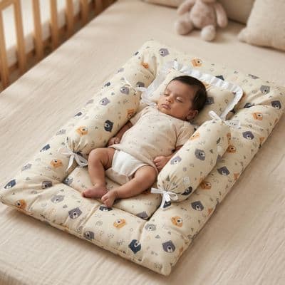 Soft Cotton Mattress Set – Bear
