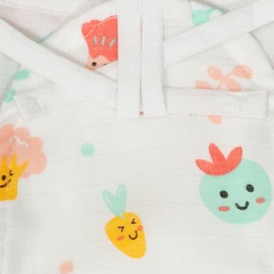 Muslin Cloth Nappy - Tiny Garden Friends