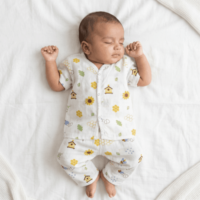 Muslin Night Suit - Beehive
