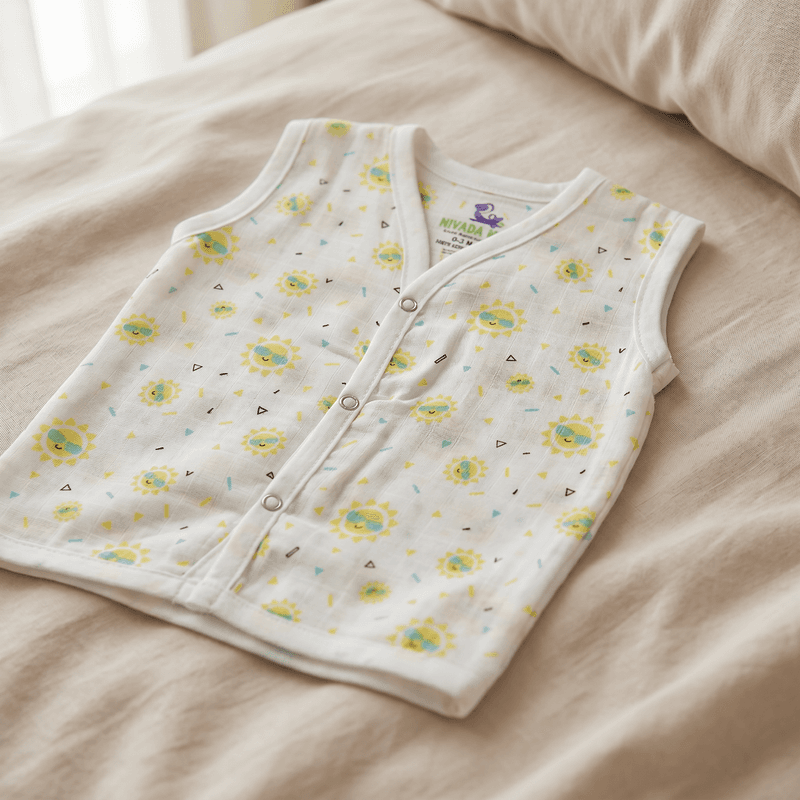 muslin button jabla sun
