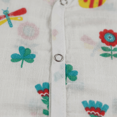 muslin button jabla dragon fly