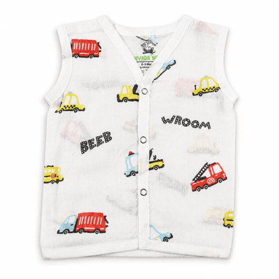 muslin button jabla little wheels