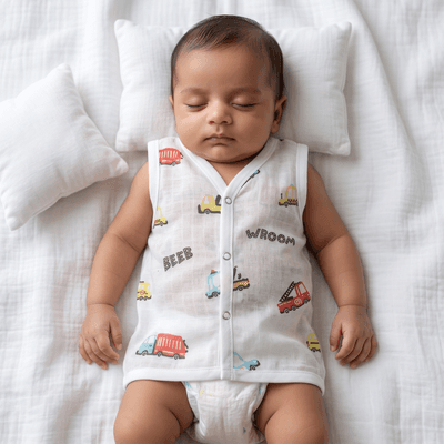 muslin button jabla little wheels