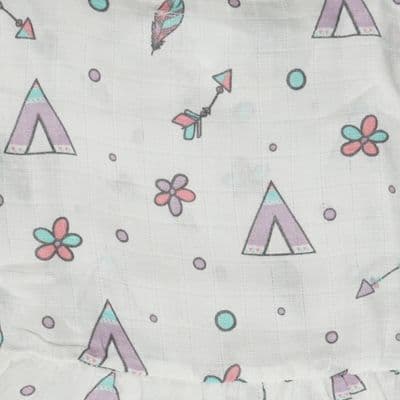 Muslin Button Frock - Little Boho Trails