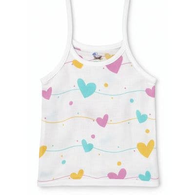 Muslin Knot Jabla - Pastel Heart Waves
