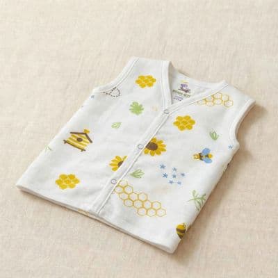 Muslin Button Jabla - Honey Bee Garden