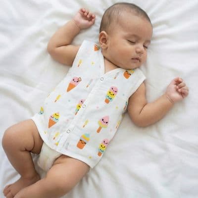 Muslin Button Jabla - Sweet Treats