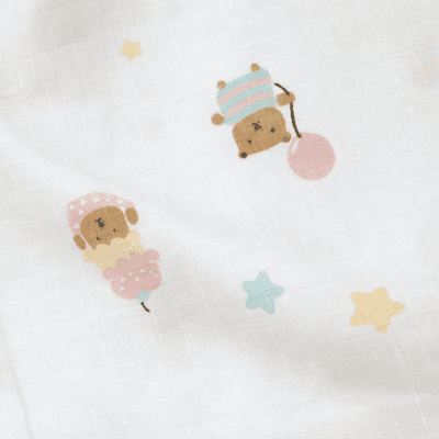 Muslin Swaddle - Balloon Bear