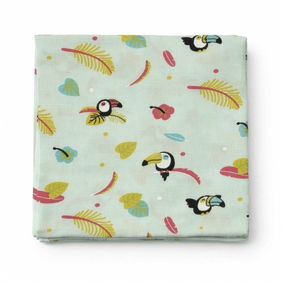 Muslin Swaddle - Macaw