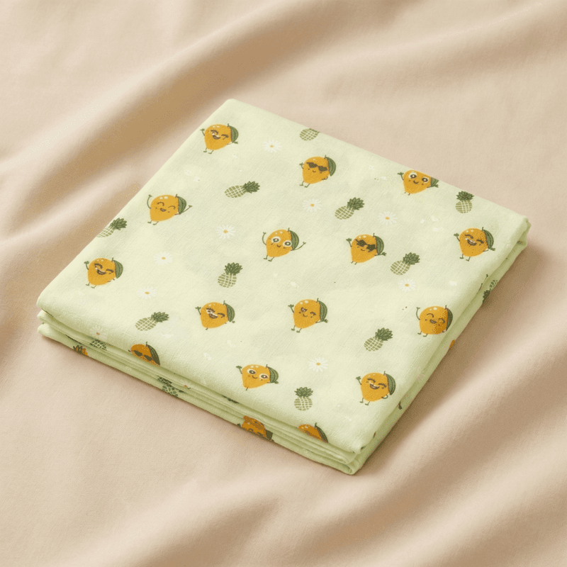 Muslin Bath Towel - Mango