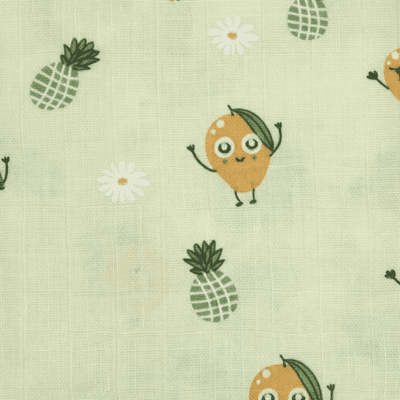 Muslin Bath Towel - Mango