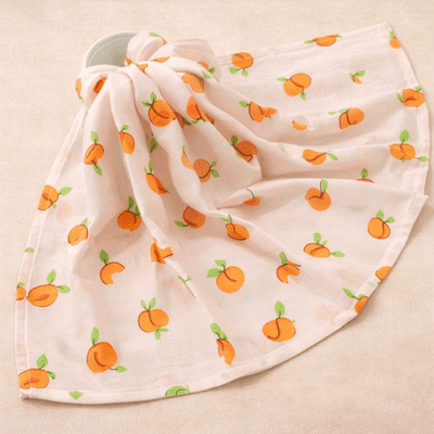 Muslin Swaddle - Peach