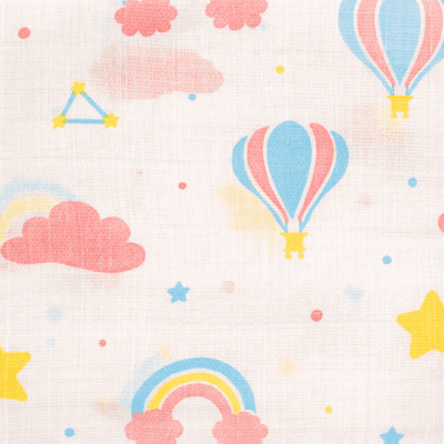 Muslin Bath Towel - Rainbow