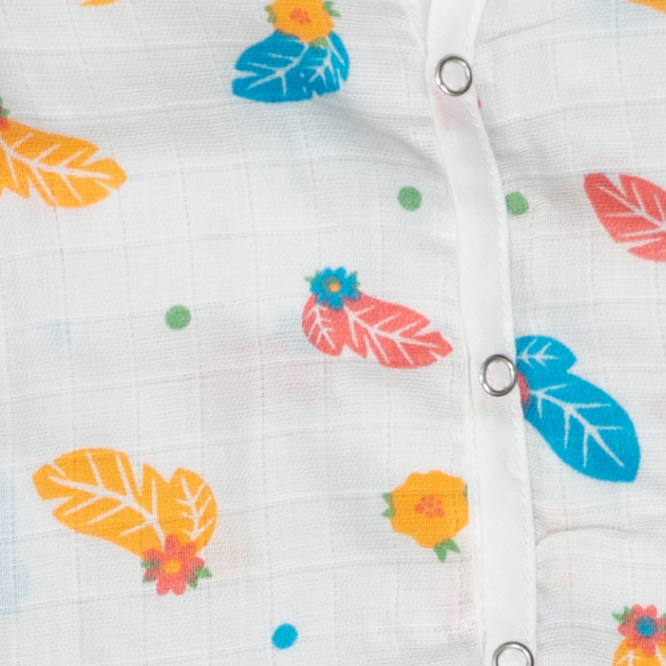 Muslin Co-ord Set - Autumn Leaf Bloom - Image 6