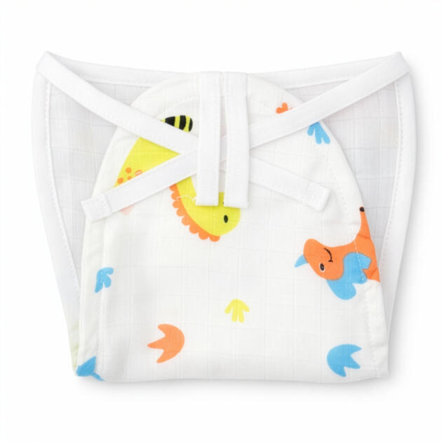 Muslin Cloth Nappy - Happy Dino Play